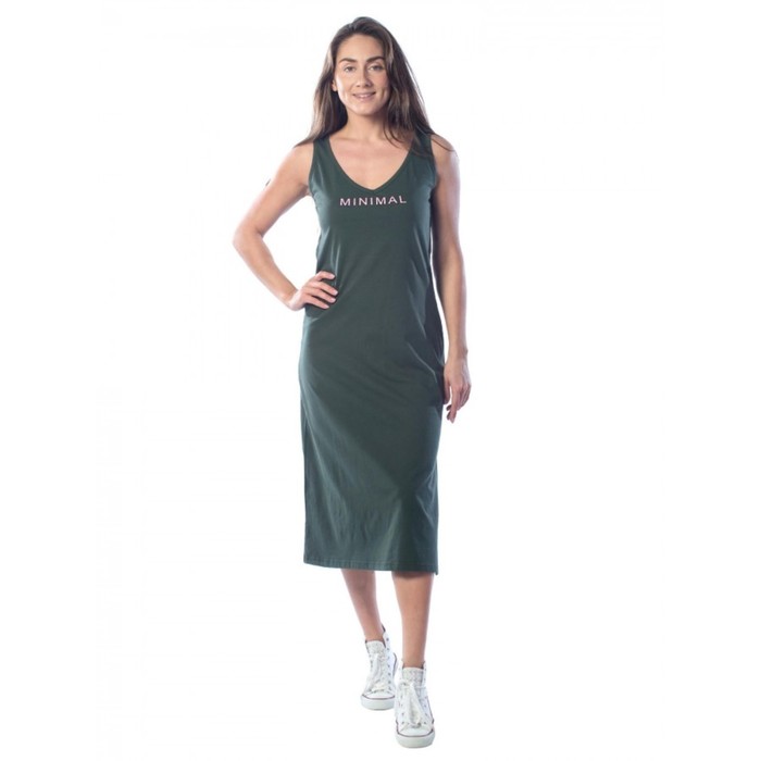 фото Платье женское minimal, размер 46, цвет хаки klery
