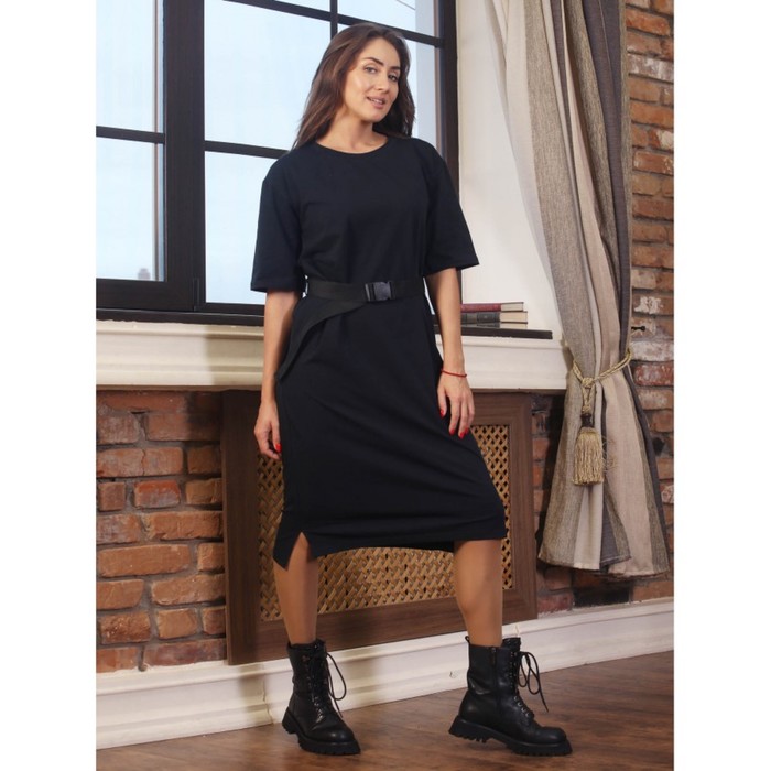 фото Платье женское, размер 44, цвет чёрный klery