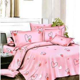 

Постельное бельё 2 сп, размер 175x215 см, 175x215 см, 70x70 см - 2 шт