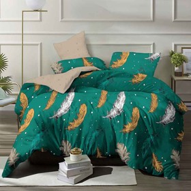 

Постельное бельё евро, размер 220x240 см, 200x220 см, 70x70 см - 2 шт