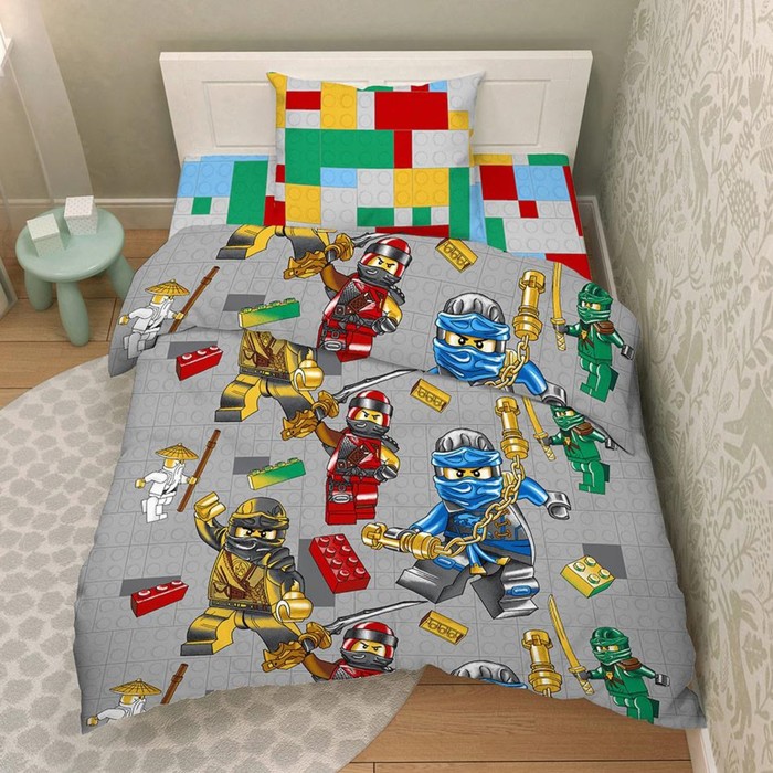 фото Постельное бельё 1,5 отважные войны, размер 150х215см, 145х215см, 70х70см 1шт бязь 120г/м хлопок 100% василек