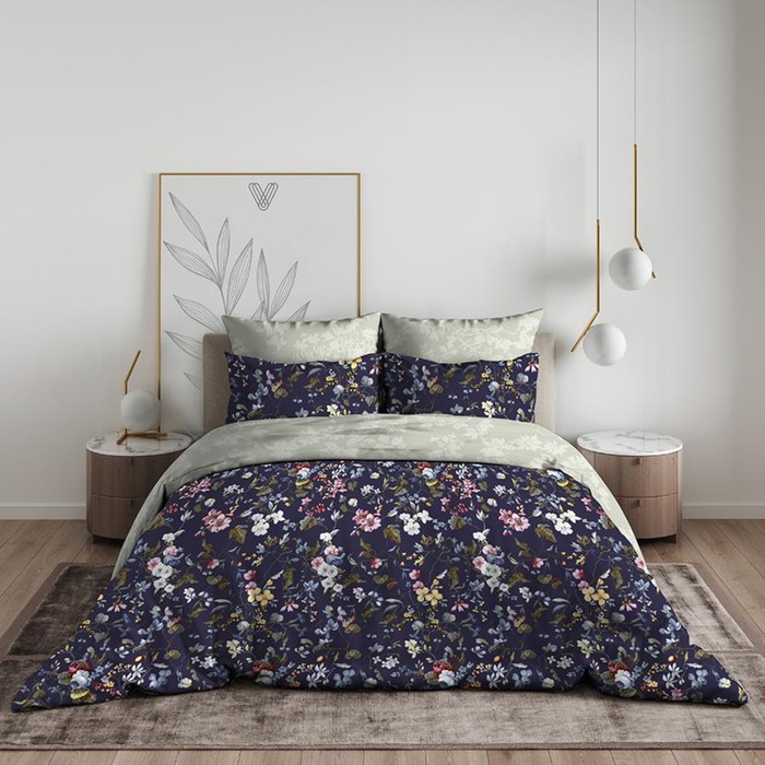 

Постельное бельё 1.5 сп, размер 150x214 см, 145x215 см, 70x70 см - 2 шт