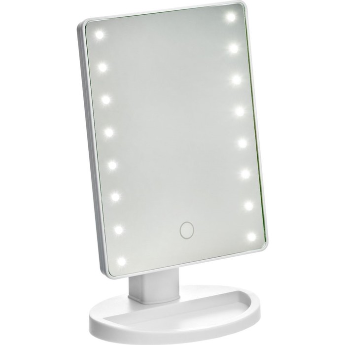 цена Зеркало настольное с LED подсветкой для макияжа Bradex KZ 1266