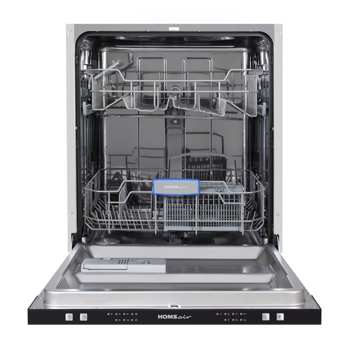 Посудомоечная машина HOMSair DW65L, встраиваемая, класс А++, 12 комплектов, 6 программ