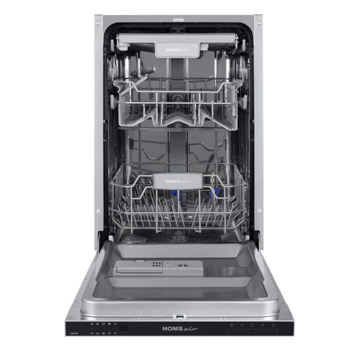 цена Посудомоечная машина HOMSair DW47M, встраиваемая, класс А++, 10 комплектов, 7 программ