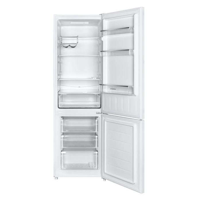 Холодильник MAUNFELD MFF176SFW, двухкамерный, класс А+, 263 л, белый холодильник многодверный maunfeld mff176sfw