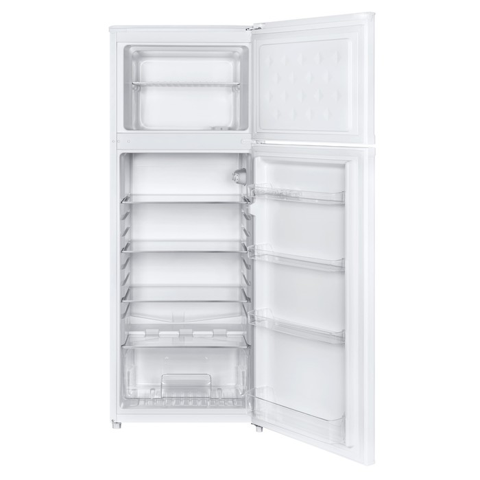 цена Холодильник MAUNFELD MFF143W, двухкамерный, класс А+, 212 л, белый