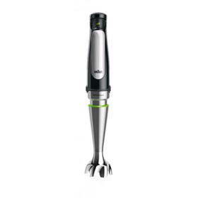 

Блендер Braun MQ7045X, погружной, 850 Вт, 1.25/0.35 л, 10 скоростей, серебристый