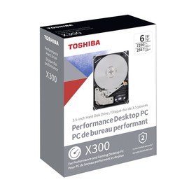 

Жесткий диск Toshiba HDWR460EZSTA X300, 6 Тб, SATA III, 3.5" Rtl