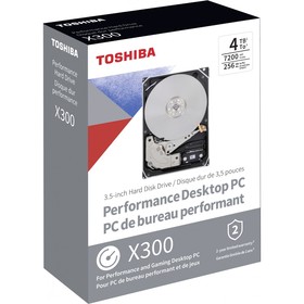 

Жесткий диск Toshiba HDWR440EZSTA X300, 4 Тб, SATA III, 3.5" Rtl