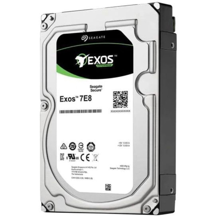 фото Жесткий диск seagate original st4000nm000a exos 7e8, 4 тб, sata iii, 3.5"