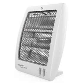 Обогреватель Scarlett SC-IR250D05, инфракрасный, напольный, 800 Вт, до 12 м², белый