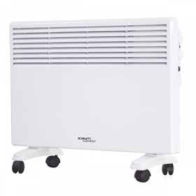 Обогреватель Scarlett VER31 1500, конвекторный, напольный, 1500 Вт, до 20 м², белый