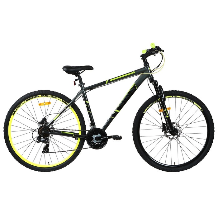 фото Велосипед 29" stels navigator-900 d, f020, цвет серый/жёлтый, размер 21"