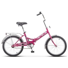 Велосипед 20" Stels Pilot-410, Z010, цвет малиновый, размер 13,5"