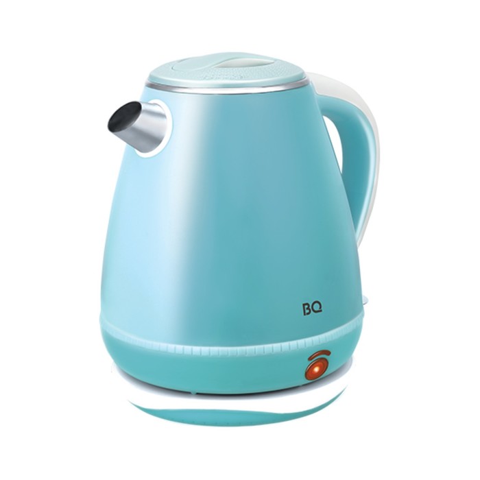 Чайник электрический BQ KT1703P, пластик, 1.7 л, 2200 Вт, голубой чайник электрический bq kt1703p голубой
