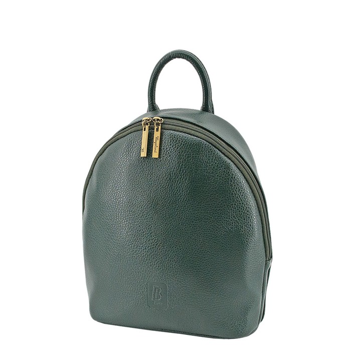 фото В2740 рюкзак, отдел на молнии, цвет зеленый 25х22х10см bagsland