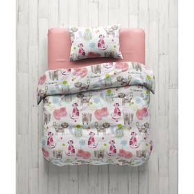 

Постельное бельё 2 сп Multicolor, размер 180х214 см, 175х215 см, 50х70 см - 2 шт