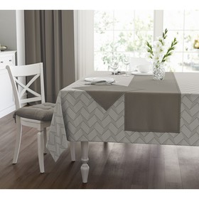 

Скатерть Blossom beige, размер 140х180 см