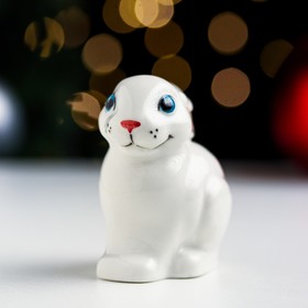 

Сувенир "Кролик", белый, фарфор, 6 см