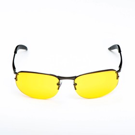 Водительские очки, непогода/ночь, линзы - желтые, темно-серые Ош
