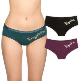 

Трусы женские, размер S, цвет морская волна