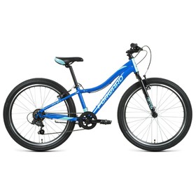 

Велосипед 24" Forward Jade 1.0, 2022, цвет синий/бирюзовый, размер 12"