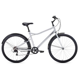 Велосипед 28' Forward Parma 2022, цвет серый/черный, размер 19' Ош