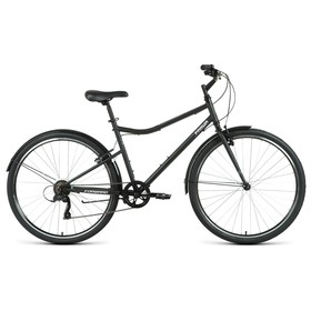Велосипед 28' Forward Parma 2022, цвет черный матовый/белый, размер 19' Ош