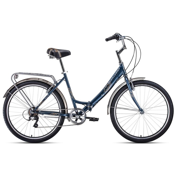фото Велосипед 26" forward sevilla 2.0, 2022, цвет серый/серебристый, размер 18,5"