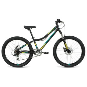

Велосипед 24" Forward Titan 2.0 D, 2022, цвет черный/желтый, размер 12"