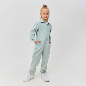 Комбинезон для девочки MINAKU: Casual collection KIDS цвет мятный, рост 146