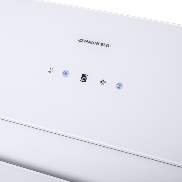 

Вытяжка MAUNFELD Mersey 90, наклонная, 1050 м3/ч, 3 скорости, 90 см, белая