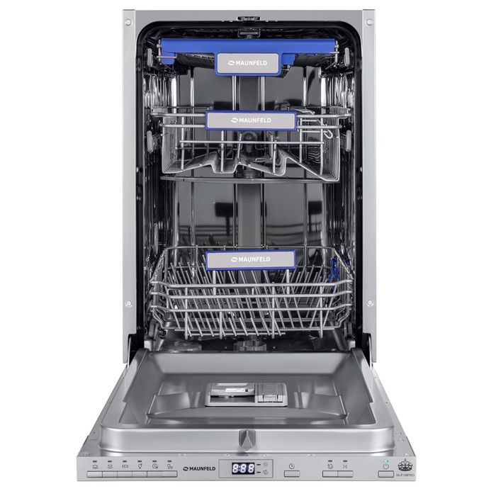 Посудомоечная машина MAUNFELD MLP-08PRO, встраиваемая, класс А+++, 10 комплектов, 6 программ посудомоечная машина maunfeld mwf08b класс а 9 комплектов 6 программ белая
