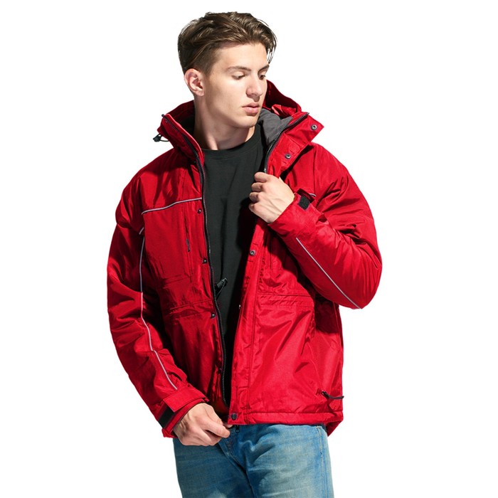 фото Куртка мужская, размер s, цвет красный stan