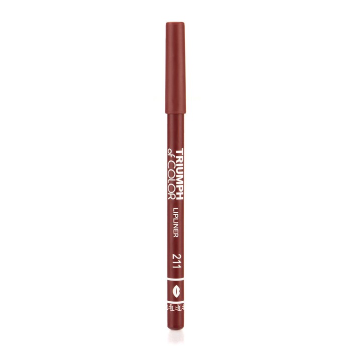 Карандаш для губ TF Triumph of Color W-212-211C, тон 211 бордовый