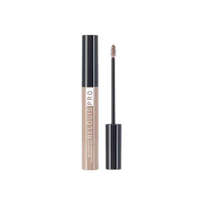 Оттеночный гель для бровей Relouis PRO Waterproof Color Brow Gel, тон 01 blonde, 6 г