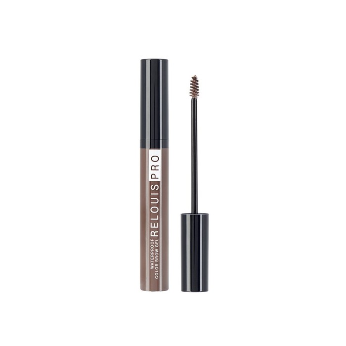 

Оттеночный гель для бровей Relouis PRO Waterproof Color Brow Gel, тон 03 brown, 6 г