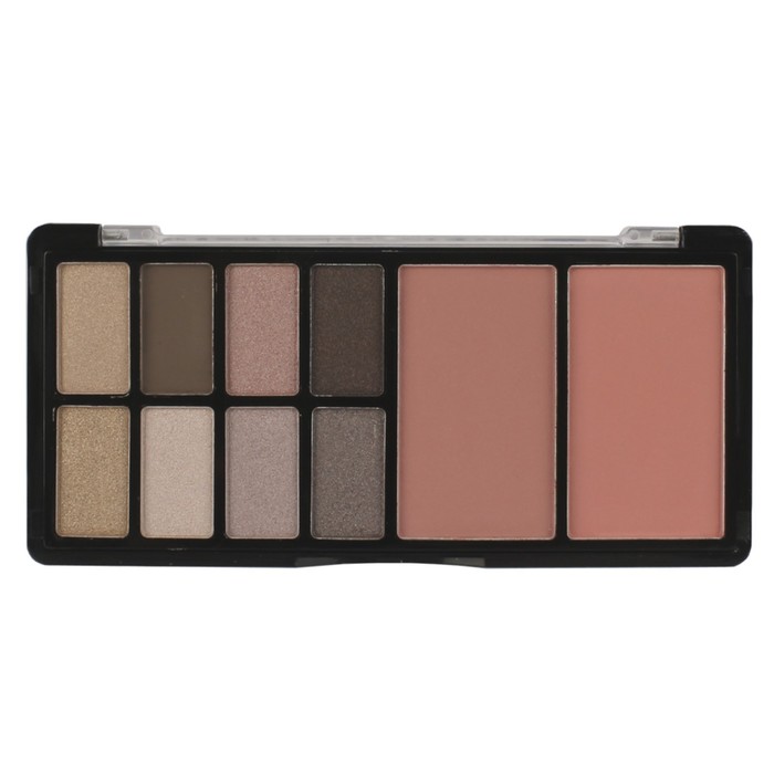 

Палетка теней для век TF Beauty Set, тон 10 серо-бежевая палитра, 13,8г