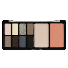 Палетка теней для век TF Beauty Set TE-31-11C, тон 11 палитра розовый-нюд, 13.8 г