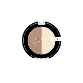 

Тени для век Relouis PRO Eyeshadow Duo, компактные, тон 102