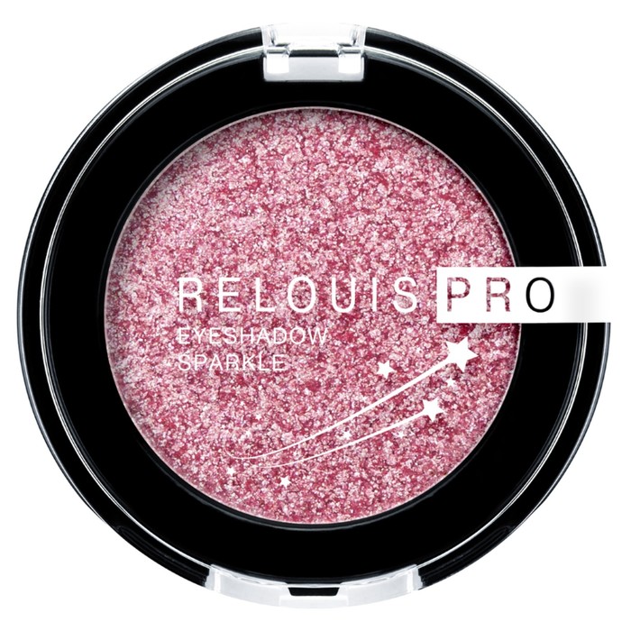 

Тени для век Relouis PRO Eyeshadow Sparkle, тон 03 candy pink/роз, 2.9 г