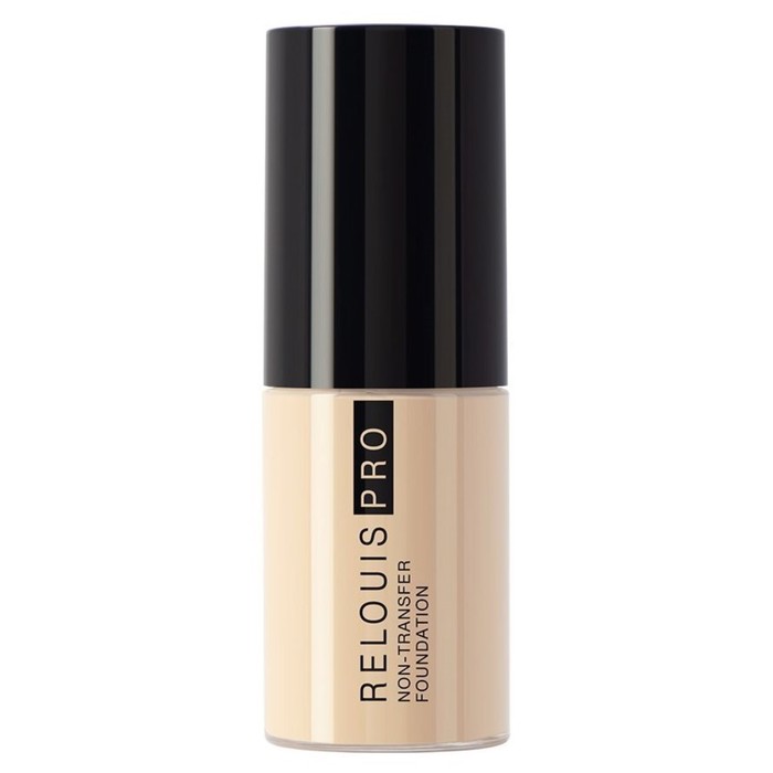 фото Тональный крем relouis pro non-transfer foundation, тон 20 vanilla/ванильно-бежевый, 33 г