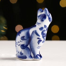

Сувенир "Кошка Матильда", гжель