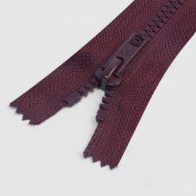 

Молния неразъёмная «Трактор», №5, замок автомат, 18 см, цвет бордовый