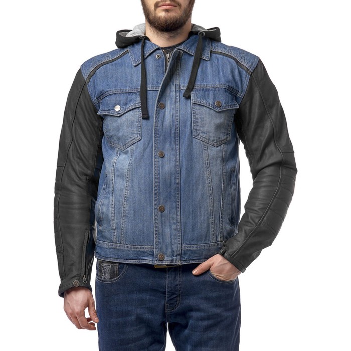 Куртка текстильная MOTEQ Groot, мужская, размер S, синяя, черная куртка мужская wilson men черная размер s