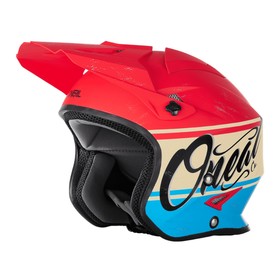 Шлем открытый O'NEAL SLAT VX1, матовый, красный/синий, M Ош