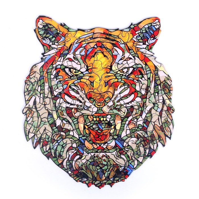 Пазл - Красочный «Тигр грозный»