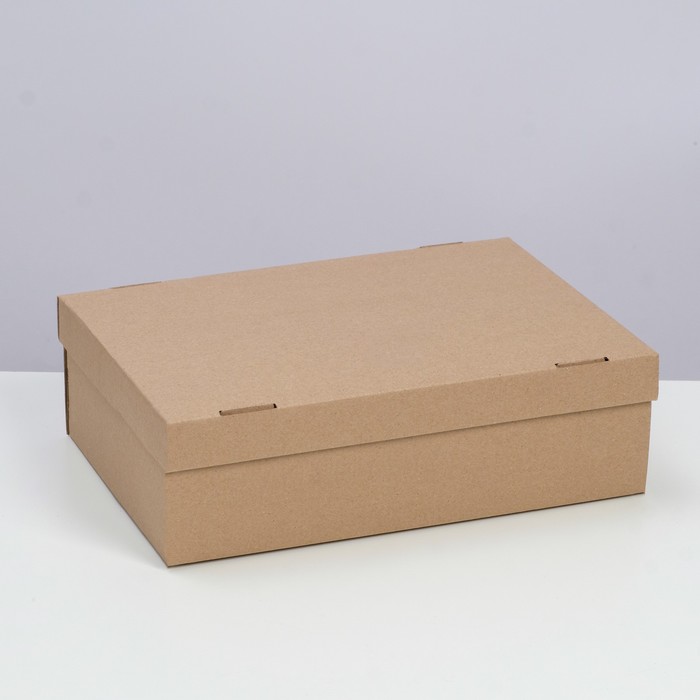 Коробка складная, крышка-дно, бурая, 30 х 20 х 9 см коробка складная крышка дно крафт 30 х 30 х 20 см