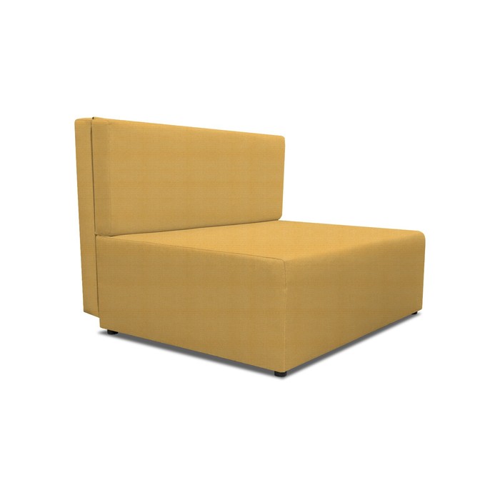Детский диван «Капитошка», еврокнижка, велюр, цвет shaggy mustard